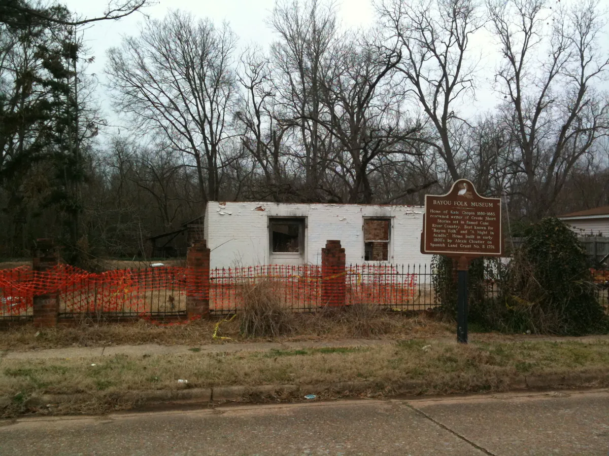 Kate Chopin House — What the 2008 Fire Took