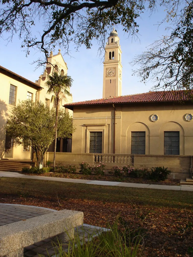 Memorial Tower — LSU — historical photo