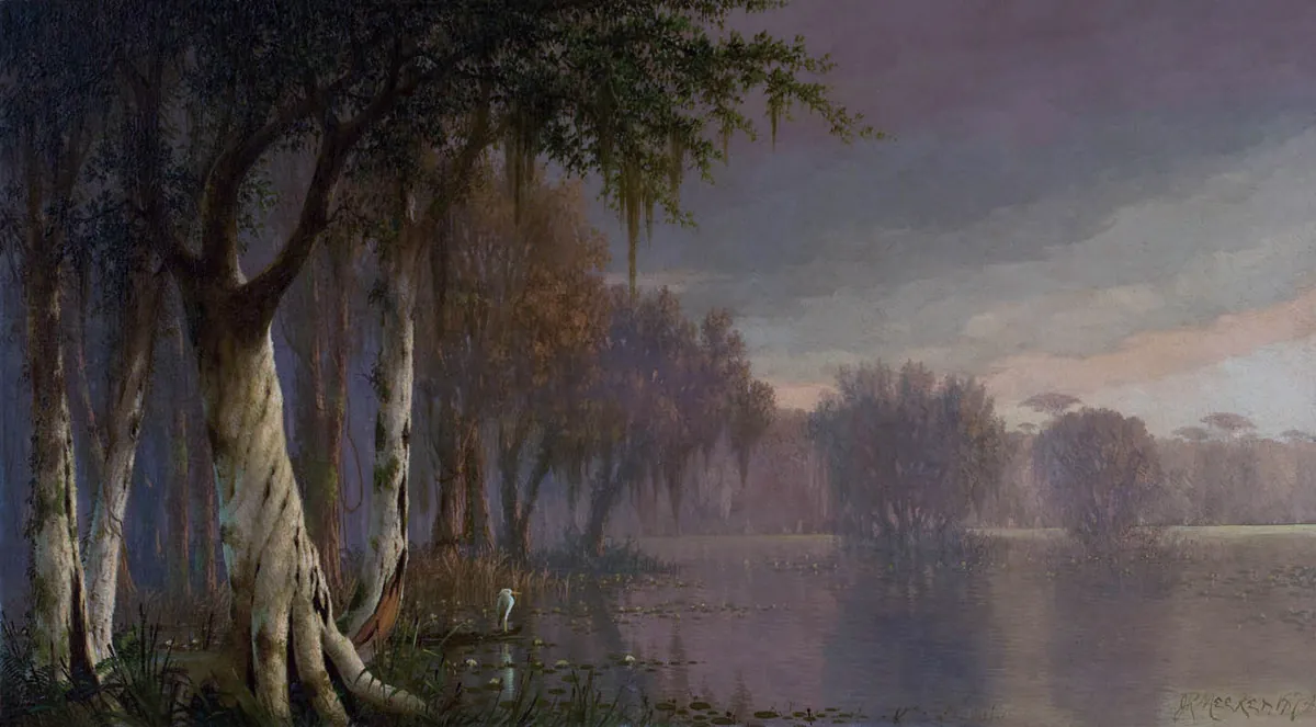 Bayou Teche — The Snake That Became a River — historical photo