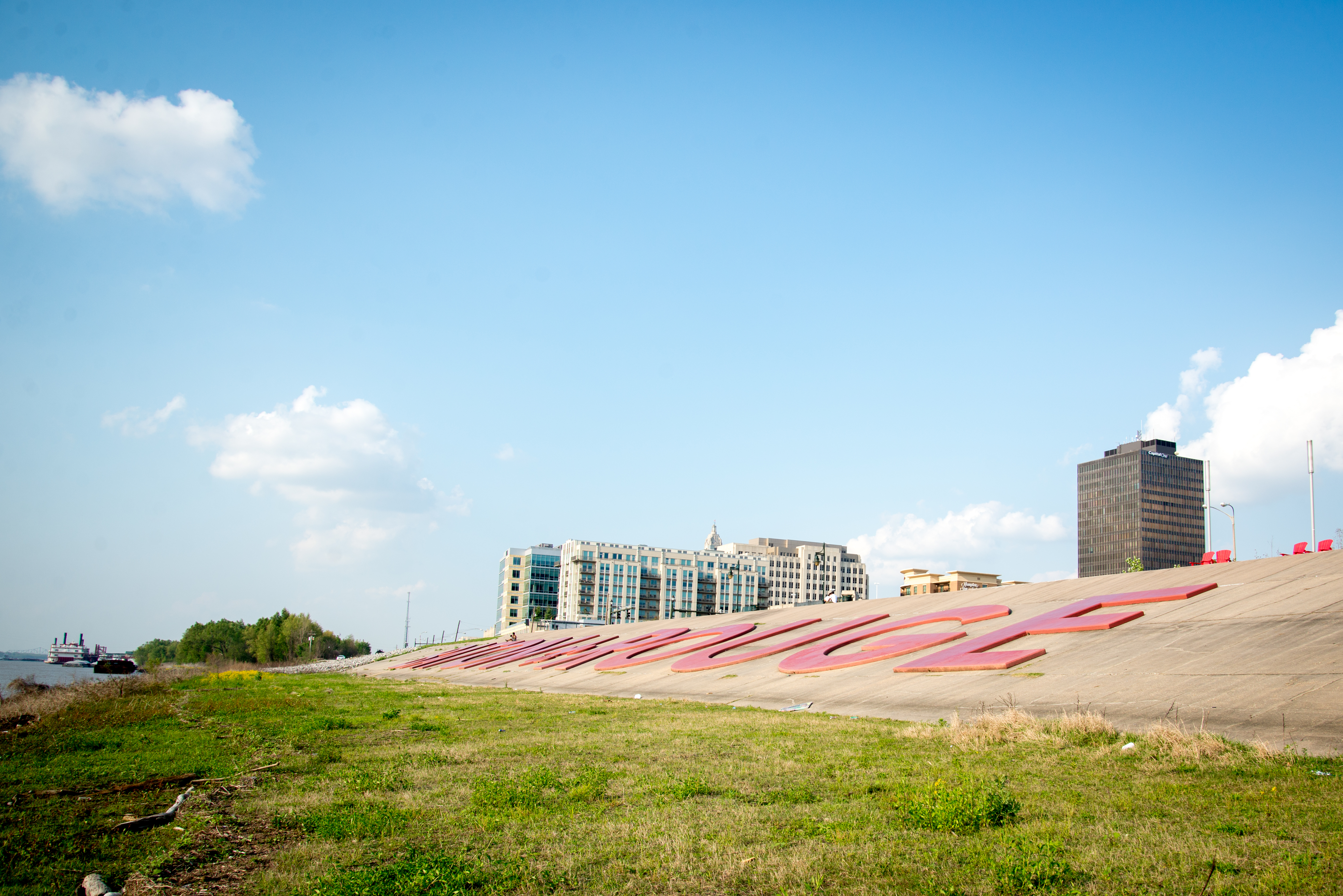 The Baton Rouge Levee — The Wall Between the City and the River