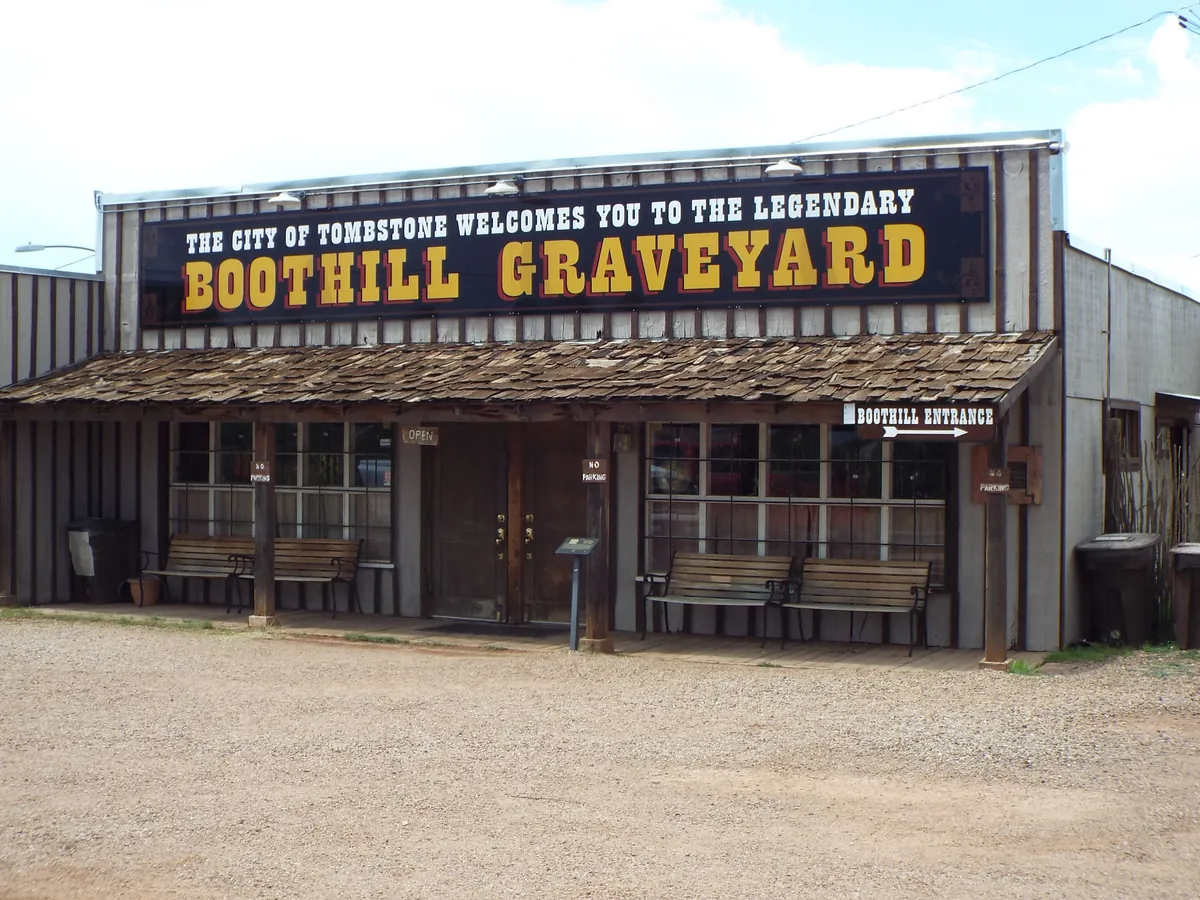 Boothill Graveyard — historical photo