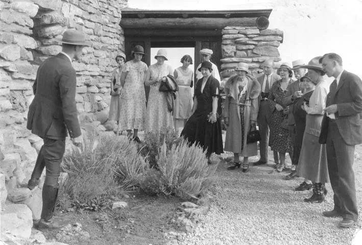 Yavapai Point and Geology Museum — historical photo