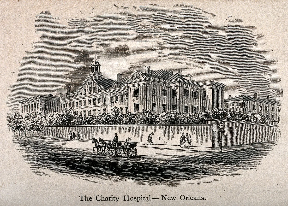Charity Hospital — Six Buildings, 270 Years, One Mission — historical photo