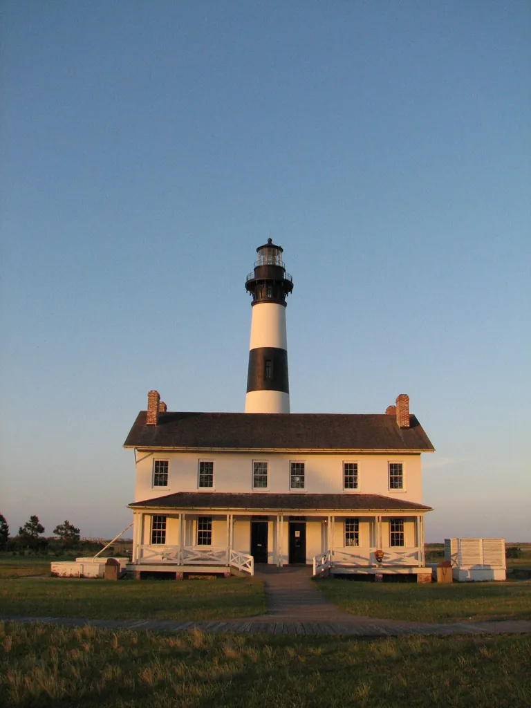Bodie Island Lighthouse — historical photo