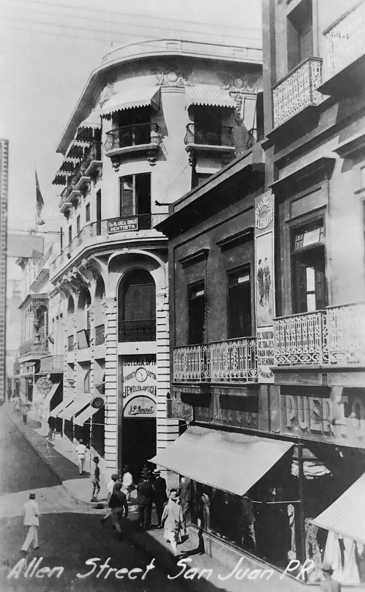 Fortaleza Street (Calle Fortaleza), Old San Juan (historical)