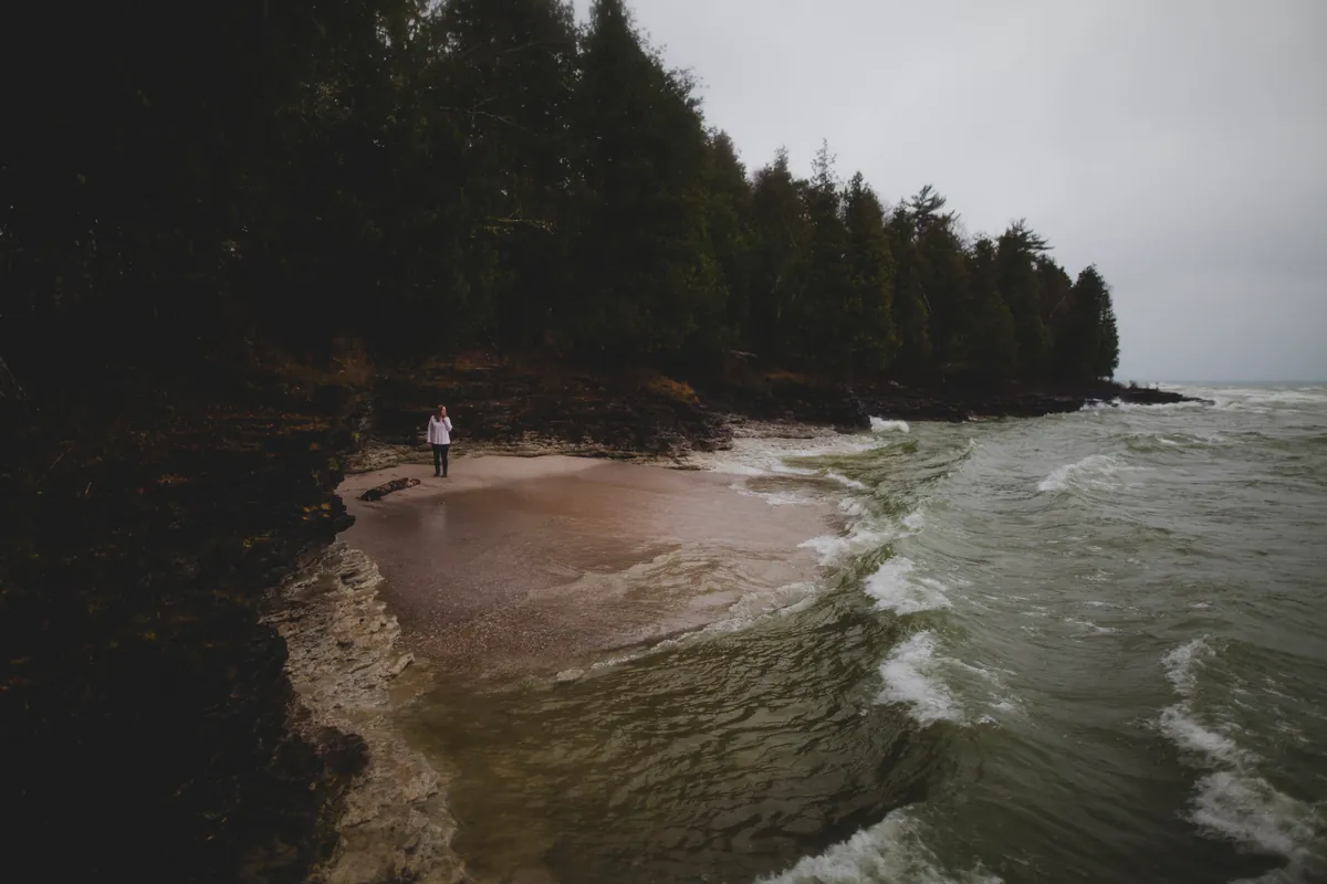 Cave Point County Park