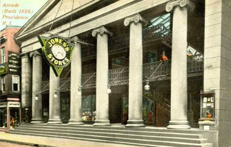 Arcade Providence — historical photo