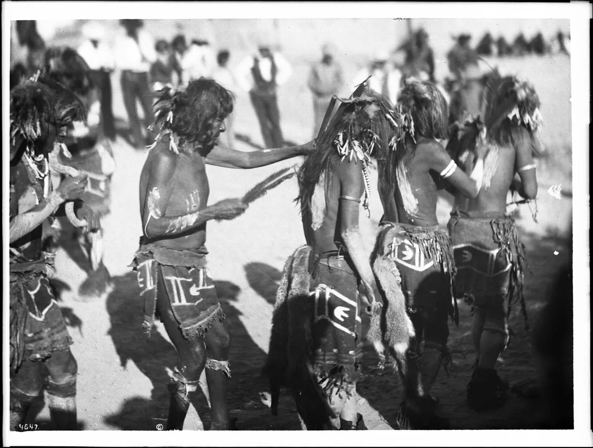 Hopi Old Oraibi — historical photo