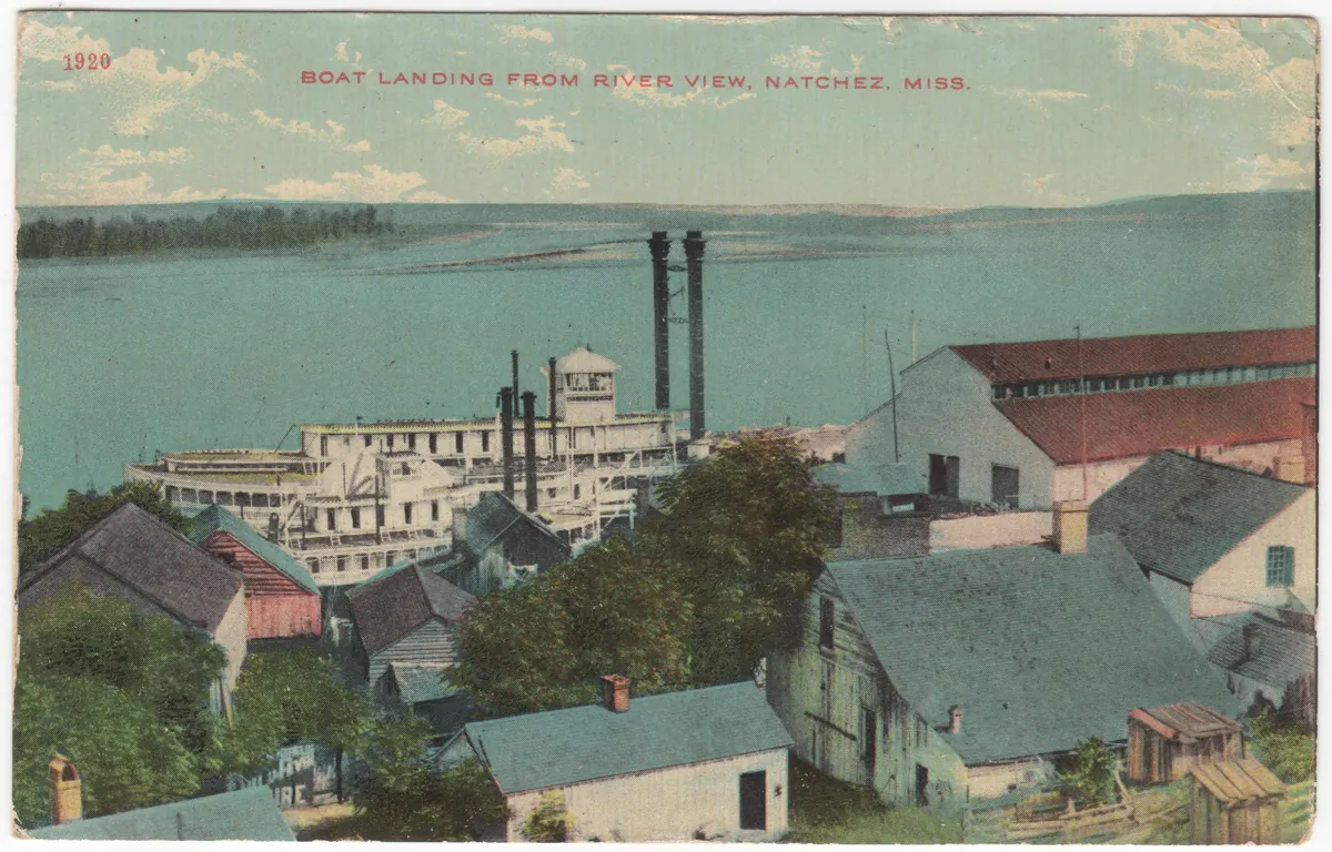 Richard Wright's Natchez — historical photo