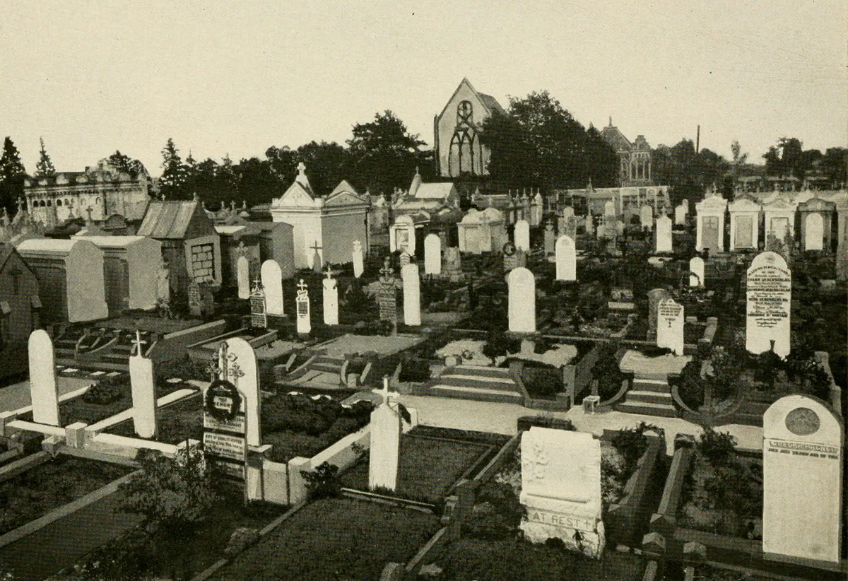 St. Roch Chapel and Cemetery — historical photo