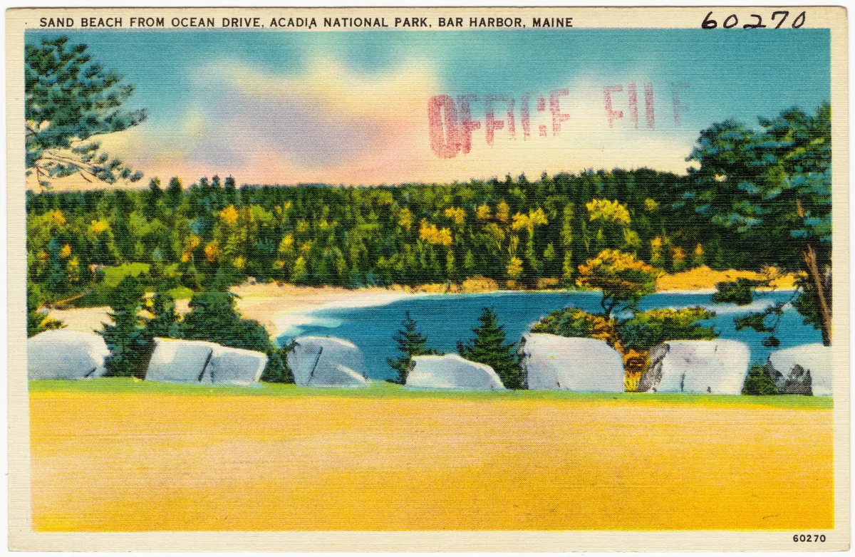 Sand Beach — historical photo