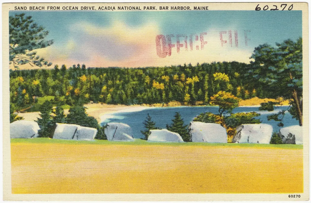 Sand Beach — historical photo