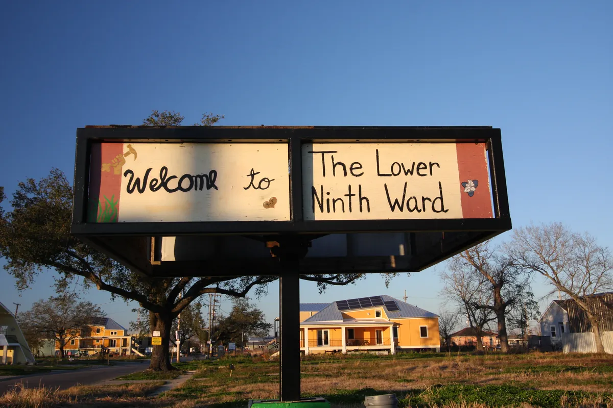 Lower 9th Ward — Katrina Memorial Site