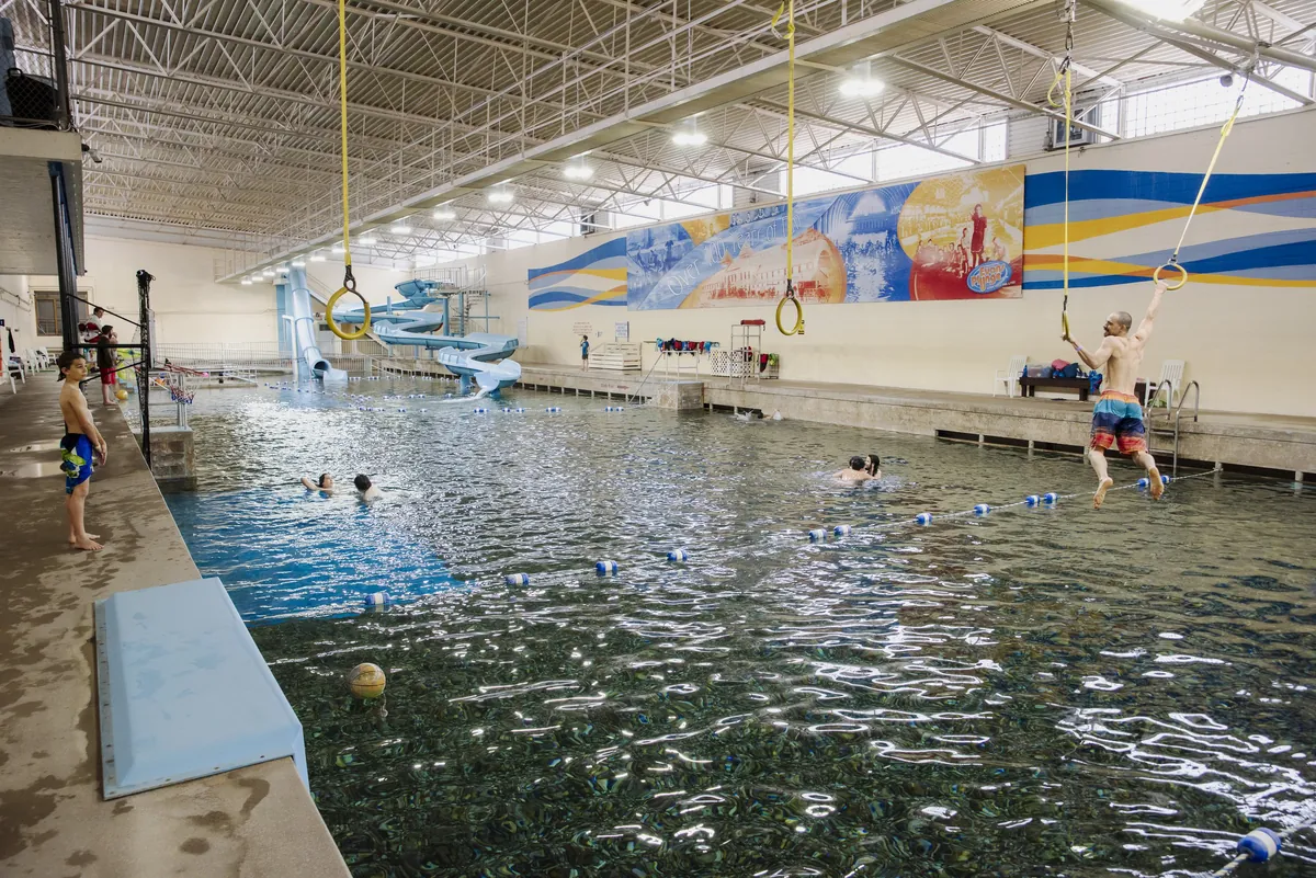 Evans Plunge Mineral Springs