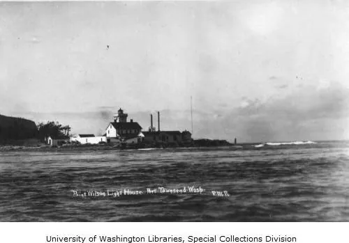 Point Wilson Lighthouse — historical photo