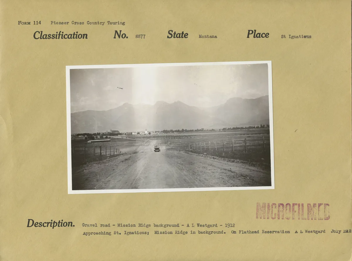 St. Ignatius Mission — historical photo