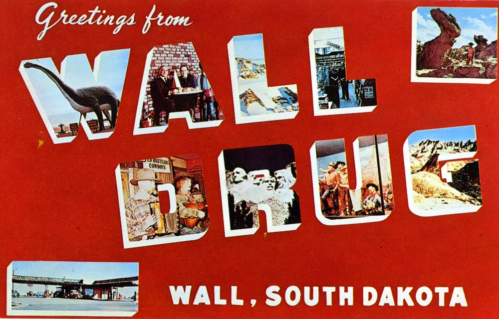 Wall Drug Store — historical photo