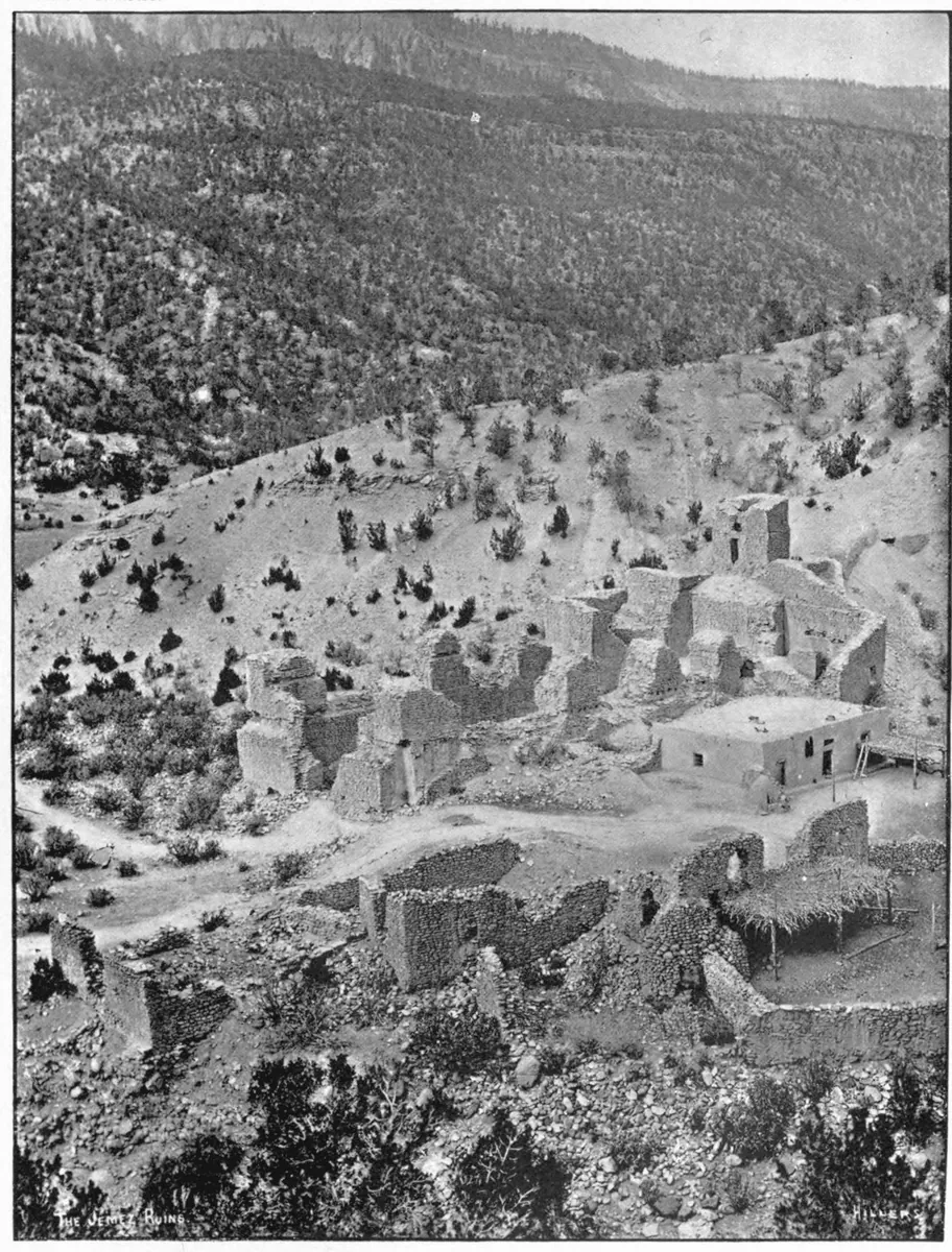 Jemez Historic Site (Giusewa Pueblo and Mission) — historical photo