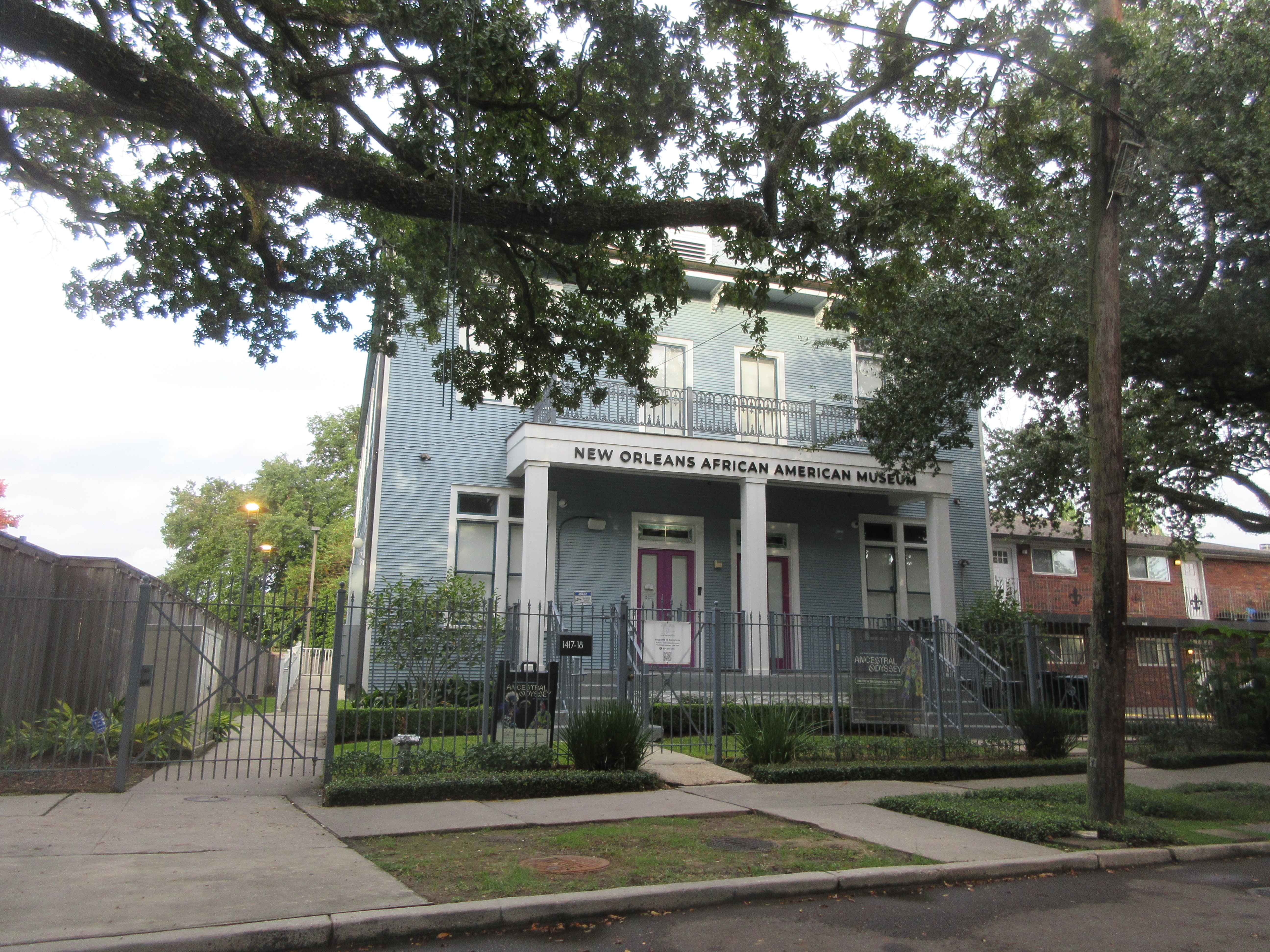 New Orleans African American Museum — Treme Villa
