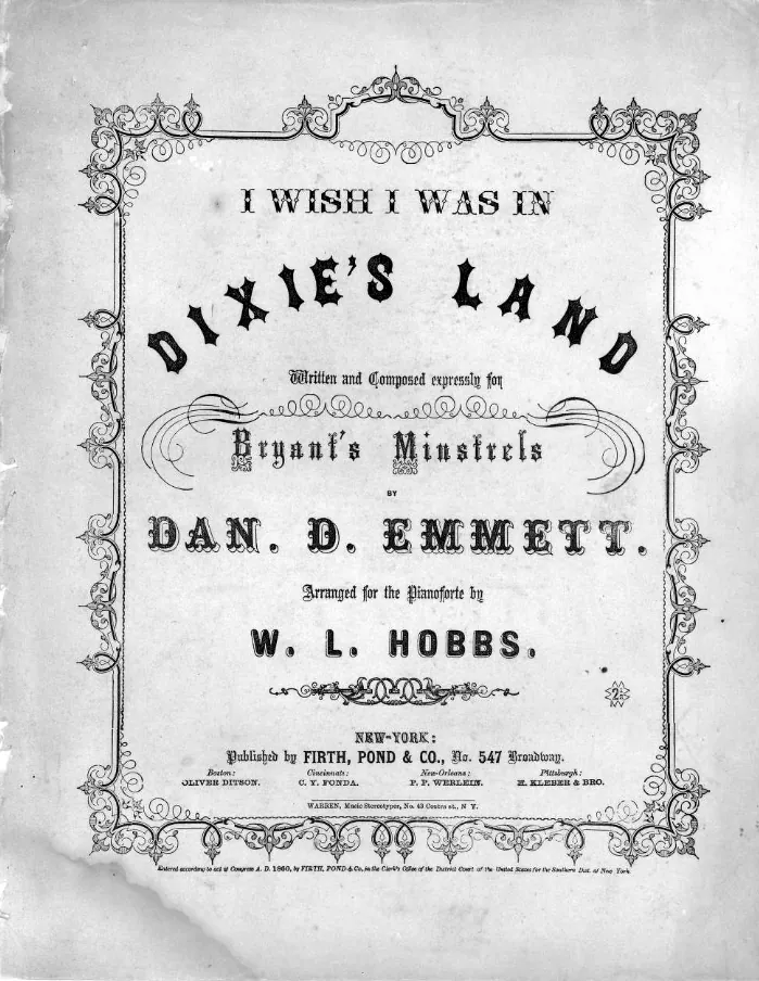 Birthplace of “Dixie” — Citizens State Bank Site