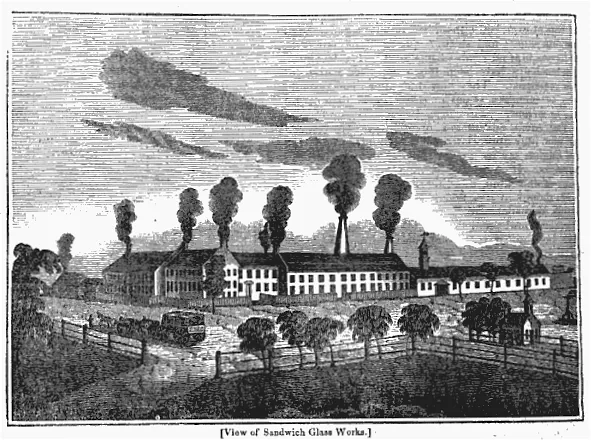 Sandwich Glass Museum — historical photo
