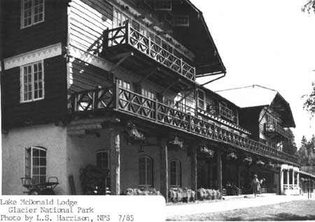 Lake McDonald Lodge — historical photo
