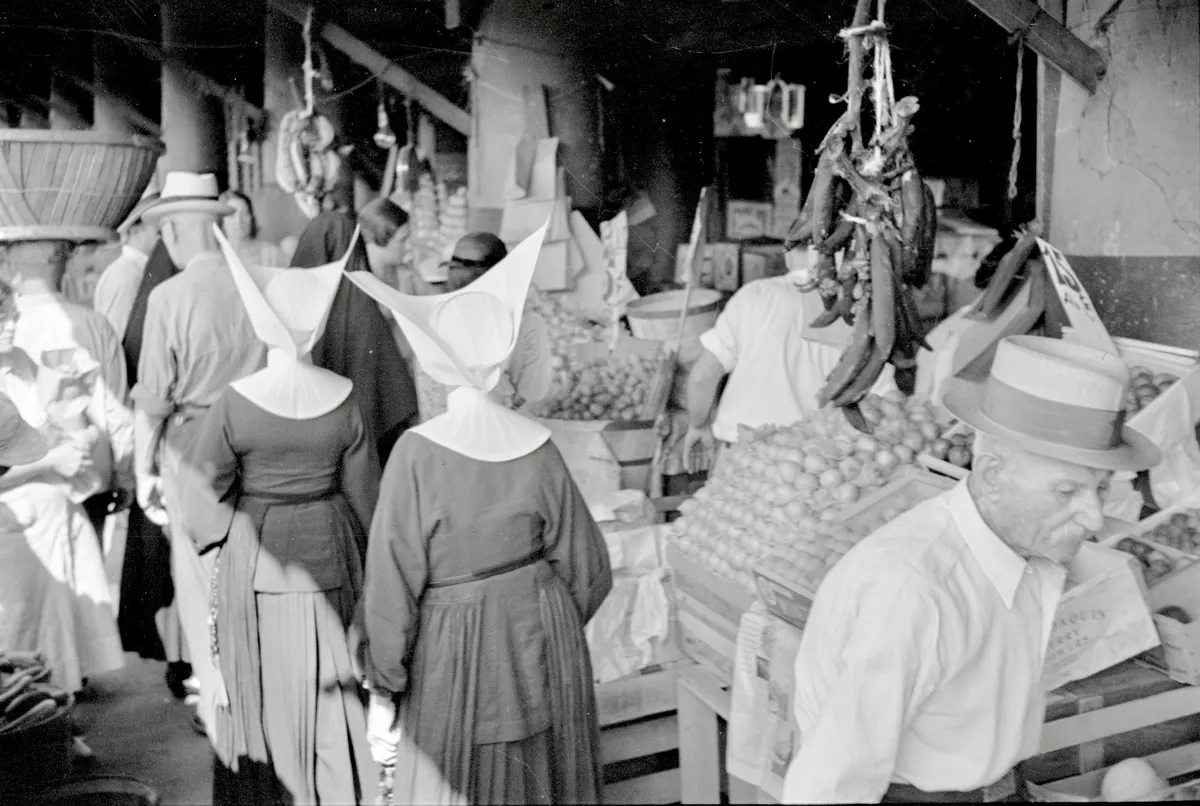 French Market — historical photo