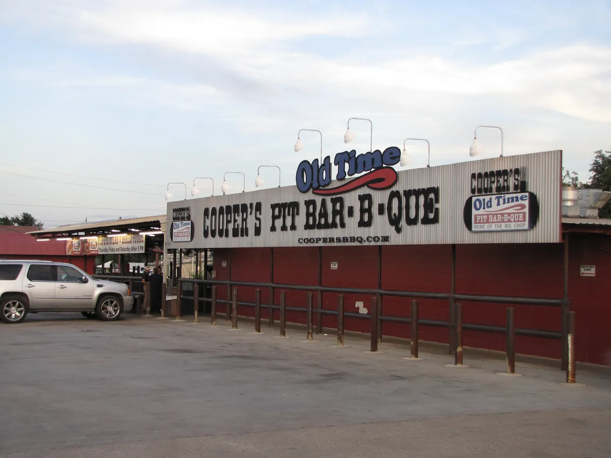 Llano — Cooper's Old Time Pit Bar-B-Que