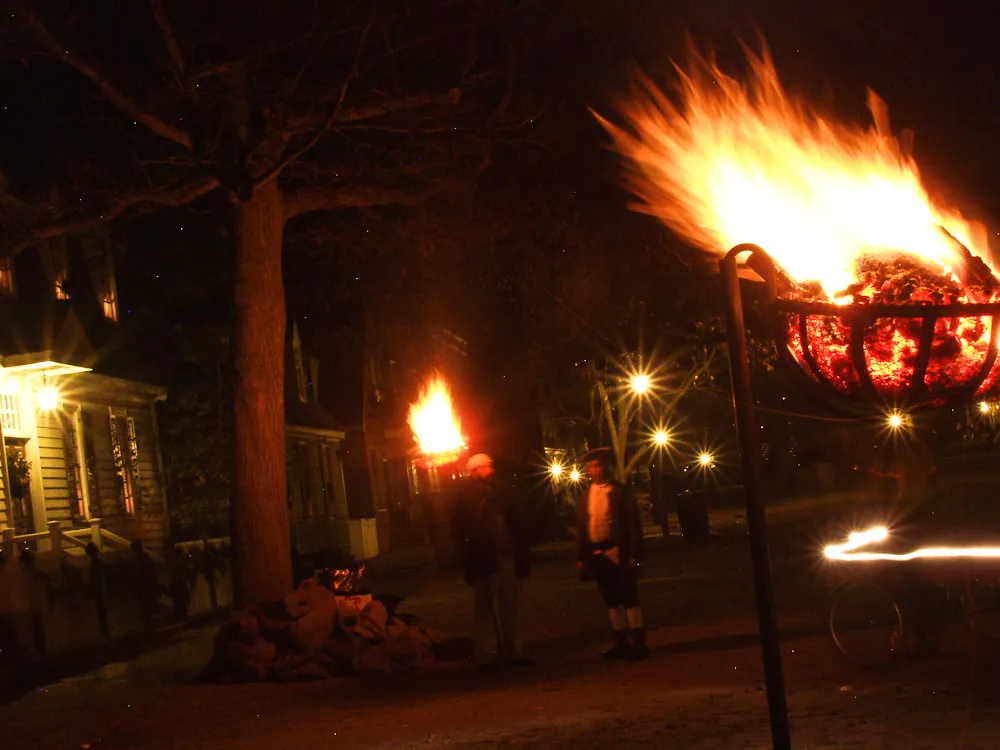 Grand Illumination at Colonial Williamsburg