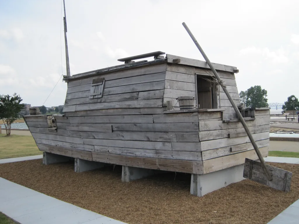 Abraham Lincoln's Flatboat — Mississippi Trips