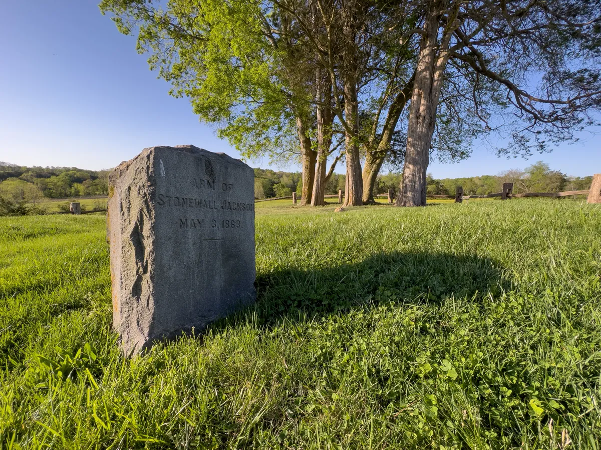 Stonewall Jackson's Arm Grave at Ellwood