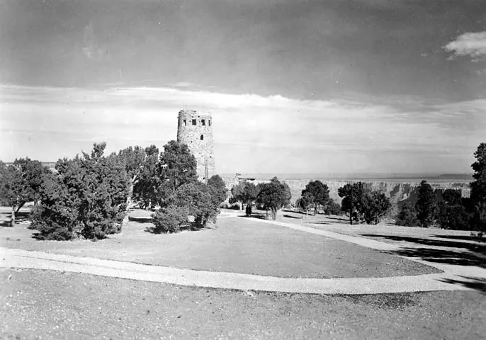 Desert View Watchtower — historical photo