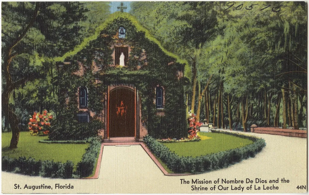 Nombre de Dios Mission and Shrine of Our Lady of La Leche — historical photo