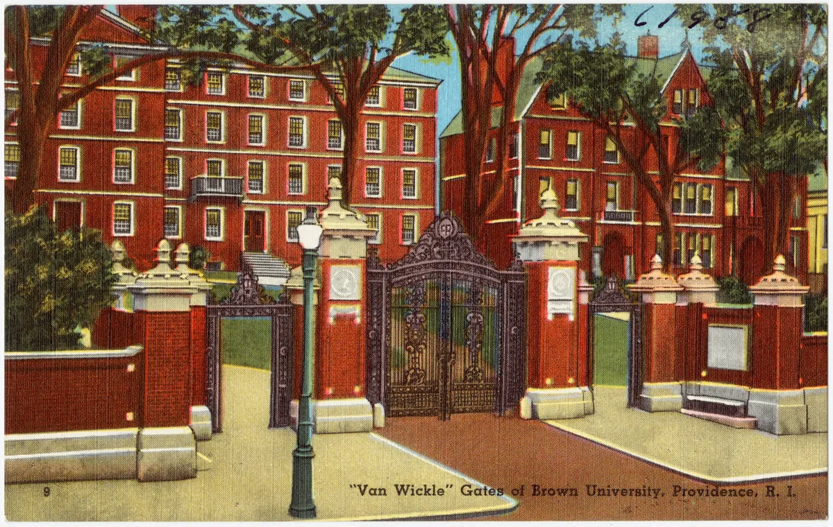 Van Wickle Gates – Brown University (historical)