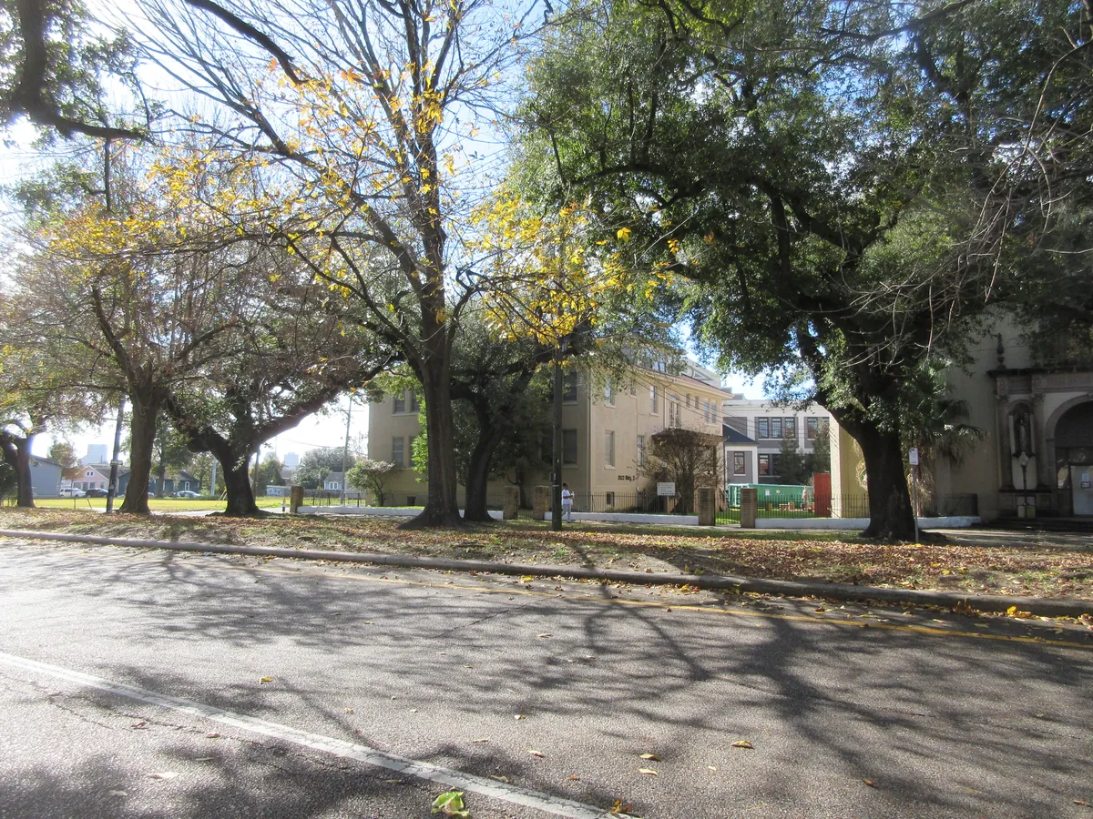 Corpus Christi Church — Hardin Mural Site — historical photo