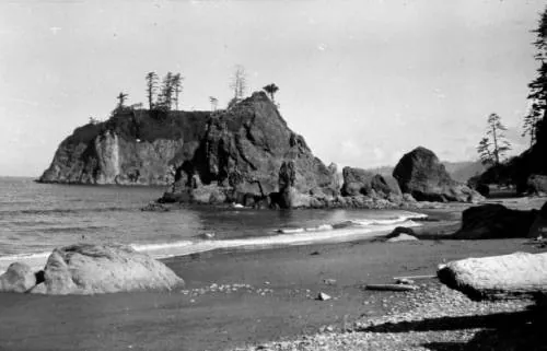 Ruby Beach — historical photo
