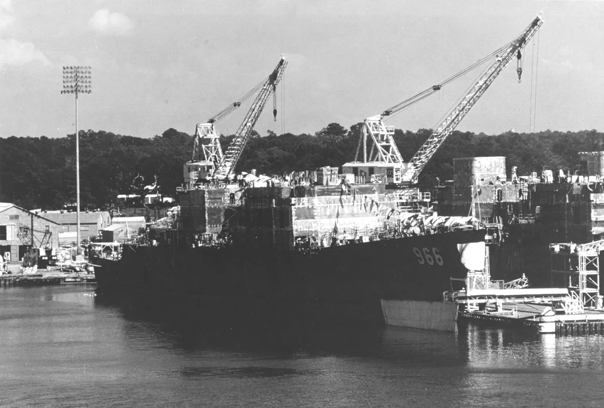 Ingalls Shipbuilding — historical photo