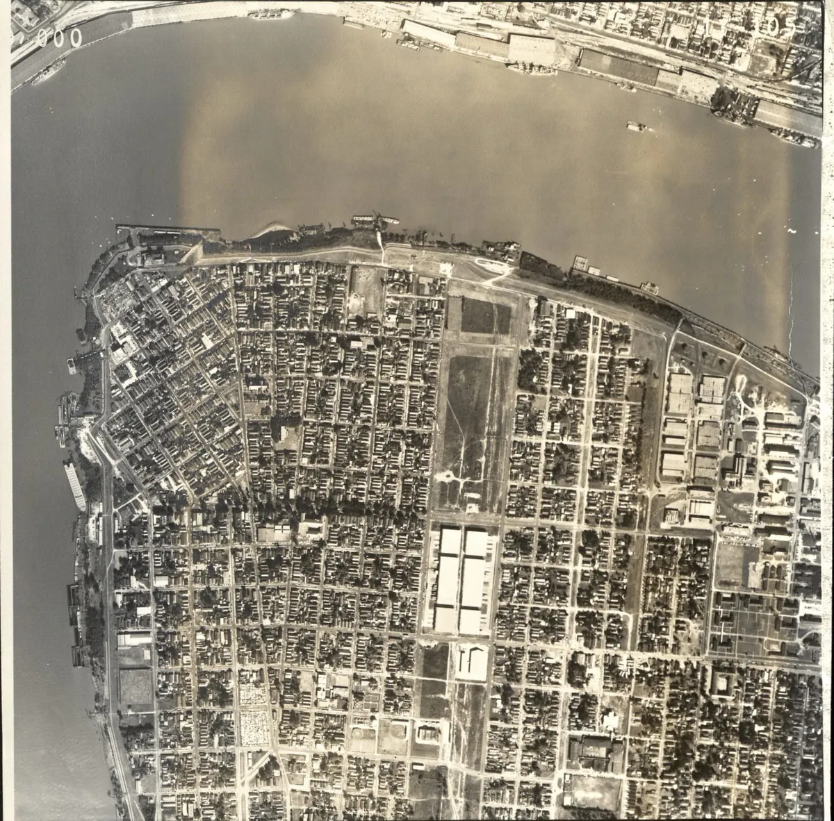 Algiers Ferry — The Oldest Crossing on the Mississippi — historical photo