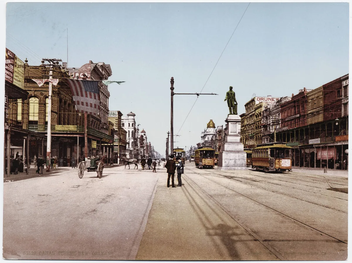 Algiers Ferry — The Oldest Crossing on the Mississippi — historical photo