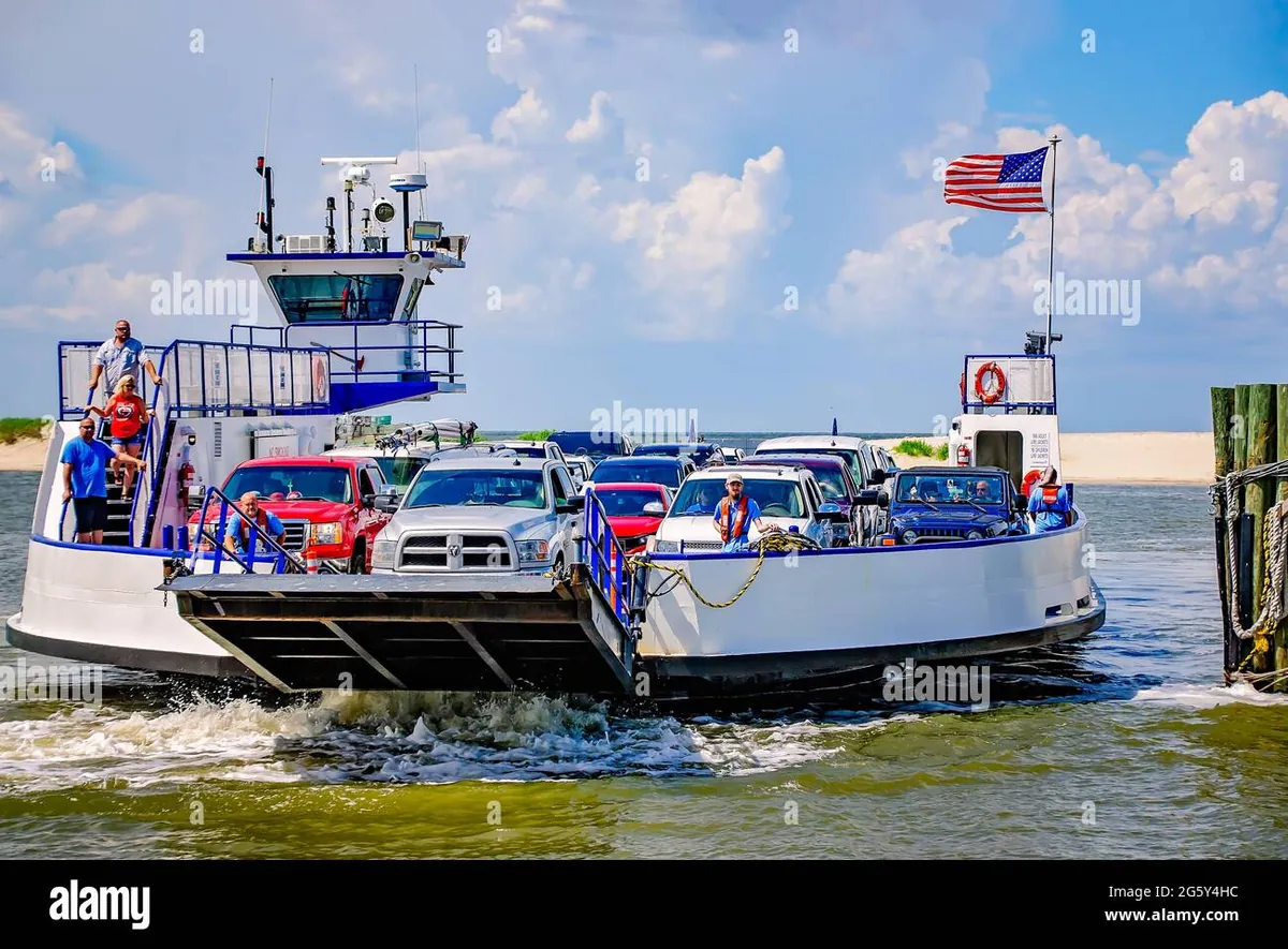 Mobile Bay Ferry — Dauphin Island Landing