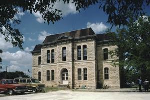 Old Blanco County Courthouse — historical photo