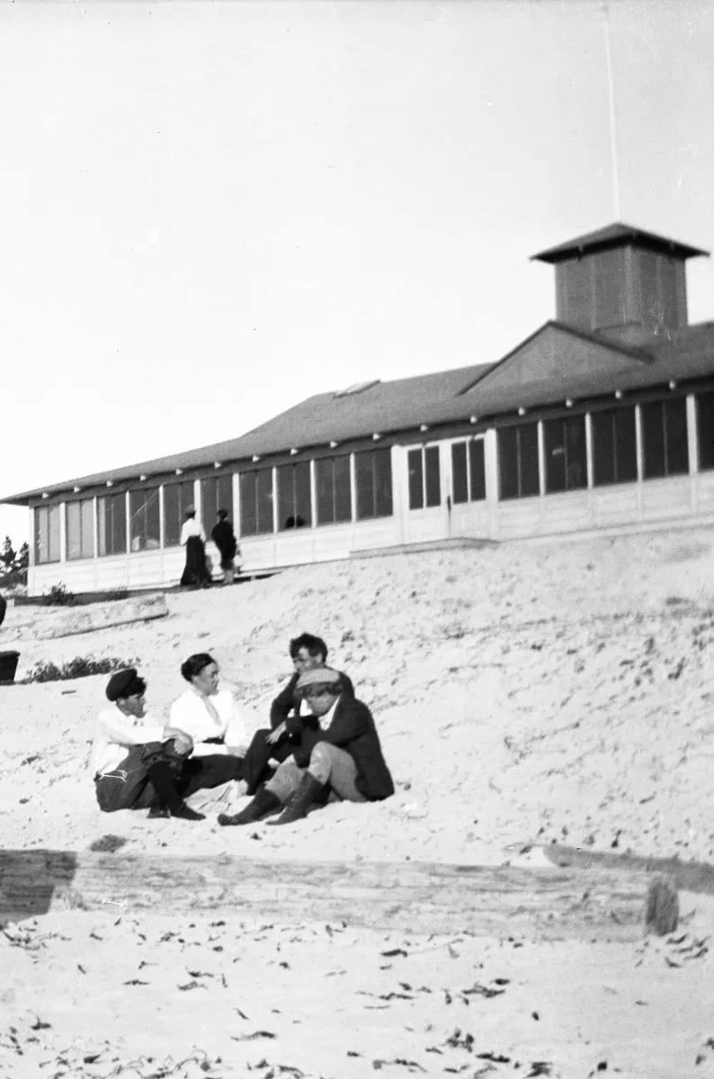 Carmel Beach — historical photo