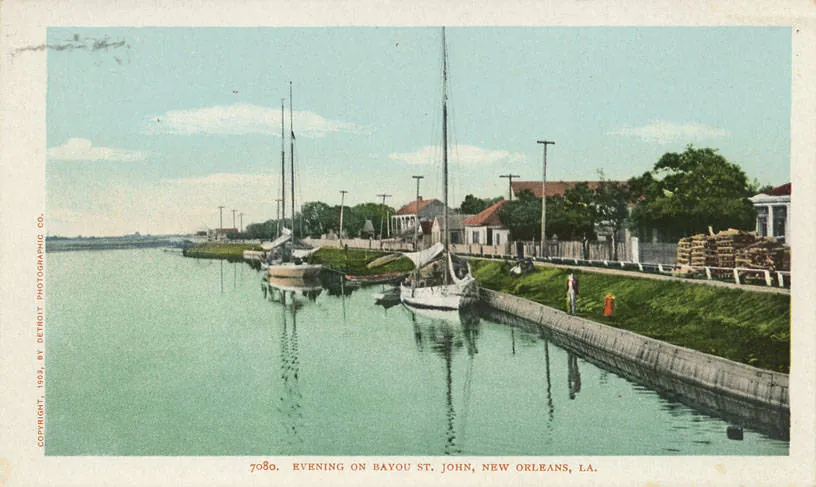 Bayou St. John — historical photo