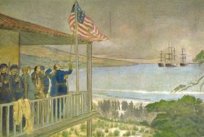 Presidio of Monterey — historical photo