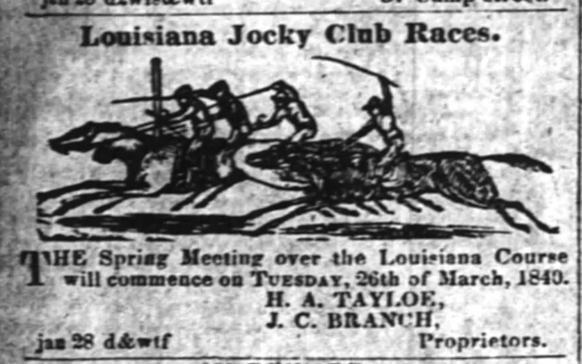Fair Grounds Race Course — Jazz Fest Site — historical photo