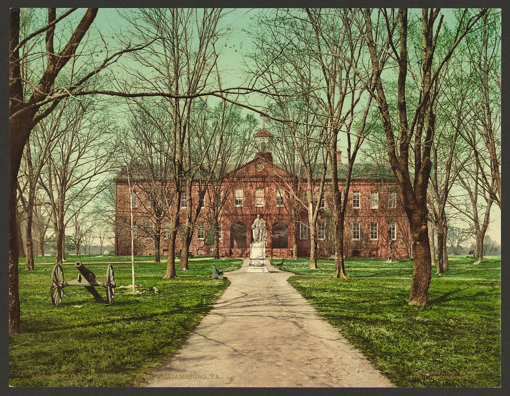 William & Mary Concert Series and Ewell Concert Hall — historical photo
