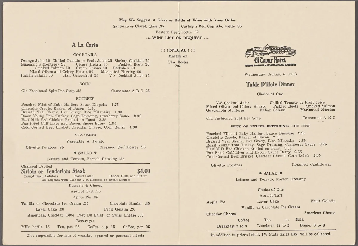 El Tovar Hotel — historical photo