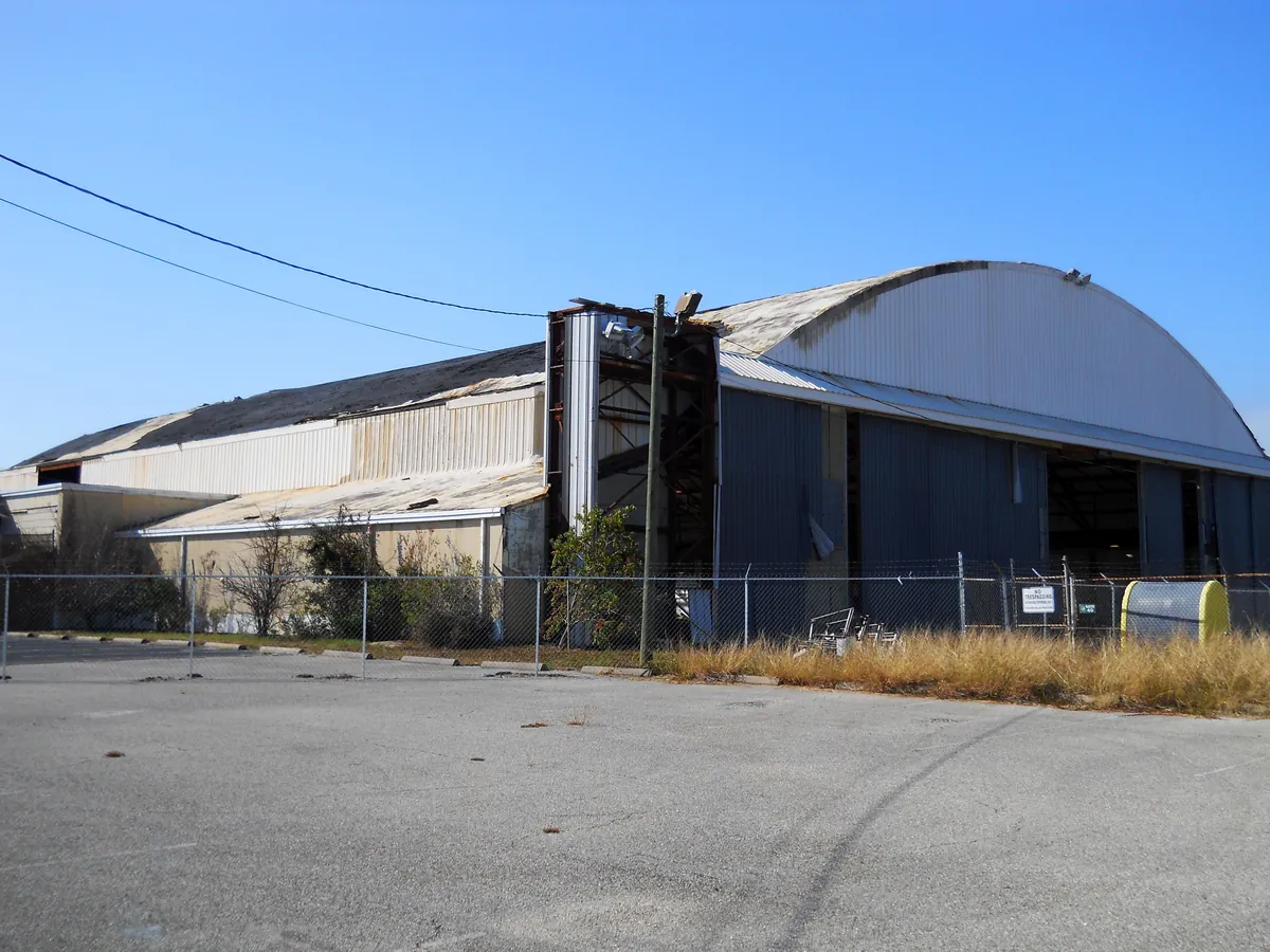 Gulfport Army Air Field Hangar — historical photo