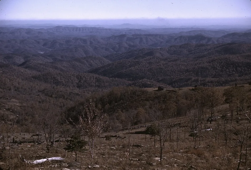 Skyline Drive — Rockfish Gap Entrance — historical photo