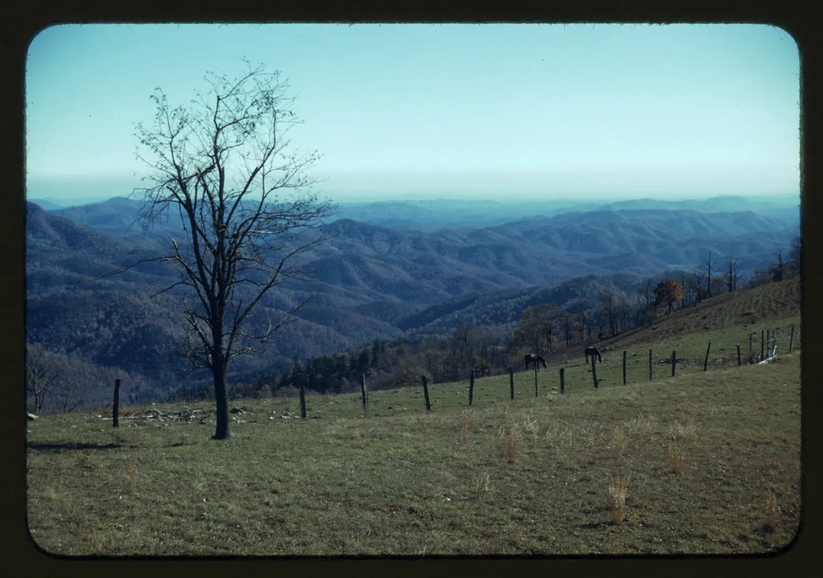 Skyline Drive — Rockfish Gap Entrance — historical photo